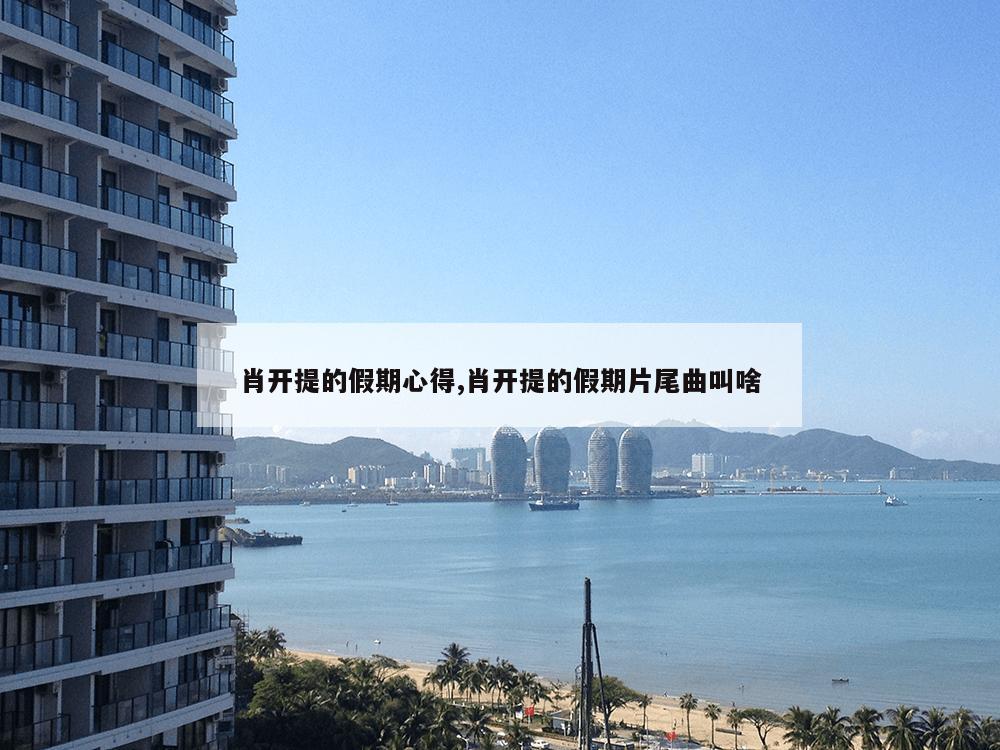 肖开提的假期心得,肖开提的假期片尾曲叫啥